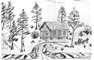 A sketch of the first Church.